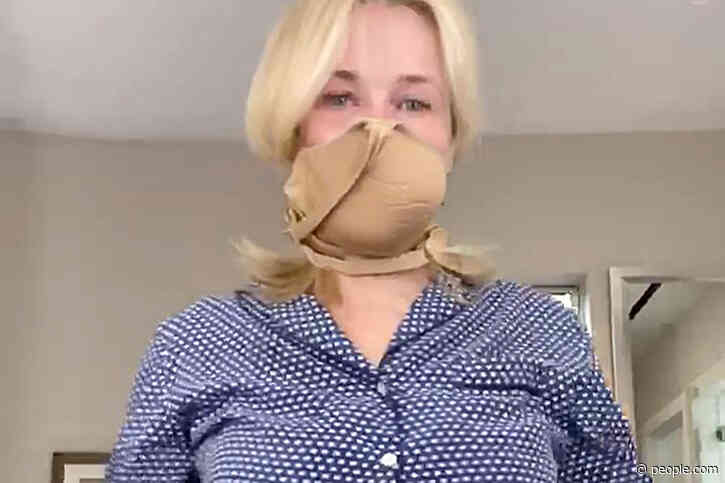 Chelsea Handler Turns Her Bra Into a Face Mask: 'We Have to Take Matters into Our Own Hands'