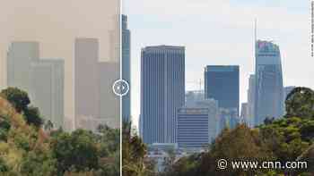 Notoriously smoggy LA has some of the cleanest of any major city right now