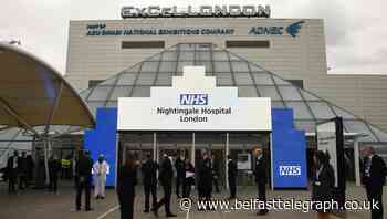 First patients fill beds at new Nightingale Hospital in London