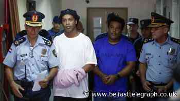 Ronaldinho leaves prison for luxury hotel arrest in Paraguay