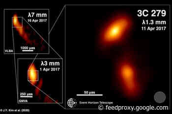 Event Horizon Telescope Looks Into a Black Hole's Jet
