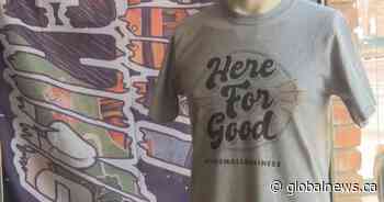Edmonton’s Print Machine launches ‘Here For Good’ T-shirts to support local business