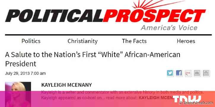 New US Press Secretary Kayleigh McEnany ran a racist, right-wing conspiracy blog