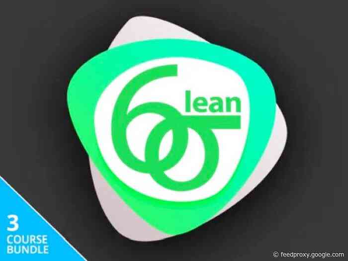 Save 95% on the Official Lean Six Sigma Training & Certification Bundle