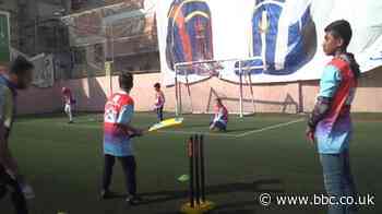 How cricket is helping children at a refugee camp in Lebanon