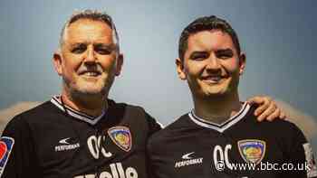 Owen Coyle Jr on his dad, coaching and amputee football - BBC News