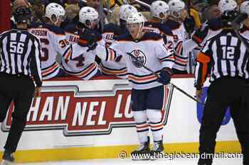 Edmonton Oilers forward Colby Cave in medically induced coma after suffering brain bleed - The Globe and Mail