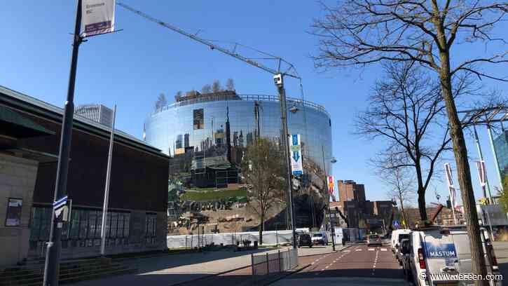 MVRDV's art depot for Museum Boijmans Van Beuningen nears completion