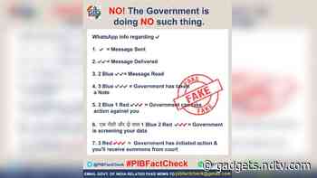 WhatsApp Three Red Ticks Viral Message is Fake: PIB Fact Check
