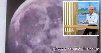 Northumberland viewer's amazing moon photo stuns This Morning hosts