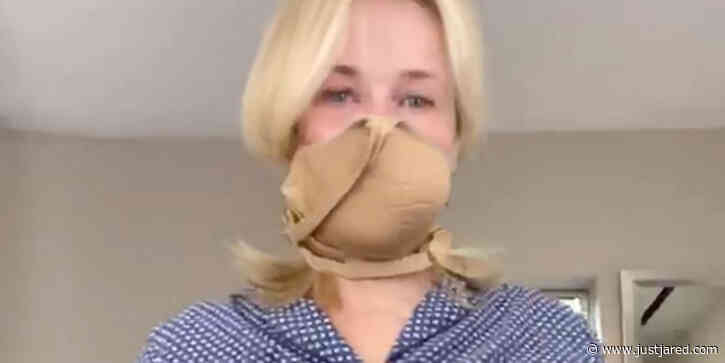 Chelsea Handler Turns Her Bra Into a Face Mask Amid Pandemic - Watch! (Video)