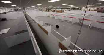 First image of Nightingale Hospital being built in Bristol