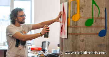 This spray paint lets you turn on your lights or change the TV channel with a touch