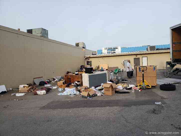 Donations pile up outside Goodwill centers under coronavirus restrictions