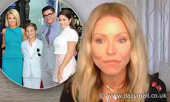 Kelly Ripa begins crying on LIVE With Kelly and Ryan as she admits her kids 'won't hug' her