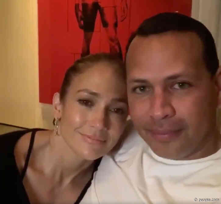 Jennifer Lopez and Alex Rodriguez Join in on #IStayHomeFor Challenge to Curb Coronavirus Spread