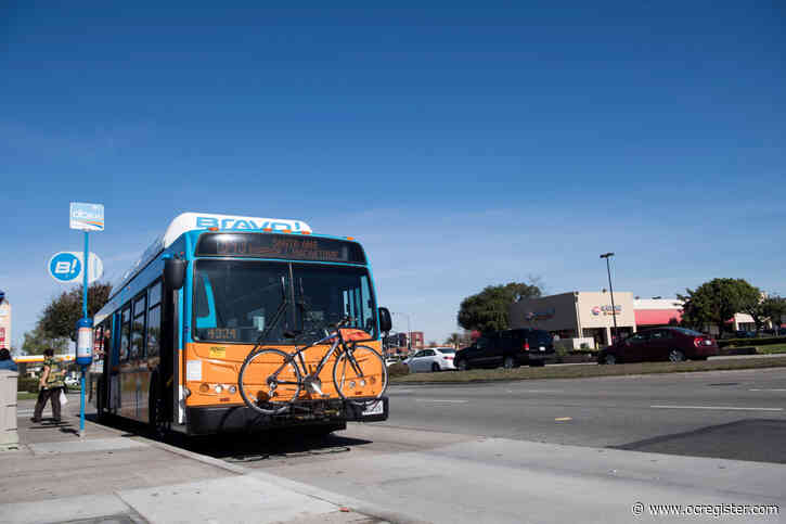 Orange County contract bus drivers laid off or furloughed as coronavirus shrinks ridership