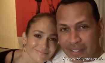 Jennifer Lopez and Alex Rodriguez urge fans to stay home