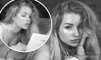 Lottie Moss stuns in VERY skimpy lingerie while staying indoors during coronavirus crisis