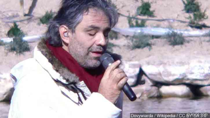 Bocelli: It’s not a concert for coronavirus, it’s a prayer