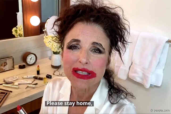 Julia Louis-Dreyfus Shows Off Her Not-So-Stellar Makeup Skills in Coronavirus PSA