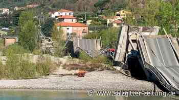 Unglück: Brücke in Italien eingestürzt – ein Mensch verletzt
