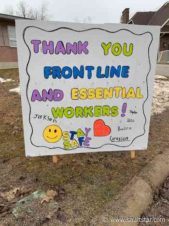 SAH essential workers grateful for vehicle parade of support