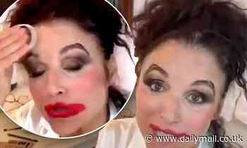 Julia Louis-Dreyfus cheekily applies make-up without a 'professional glam team' for a COVID-19 PSA