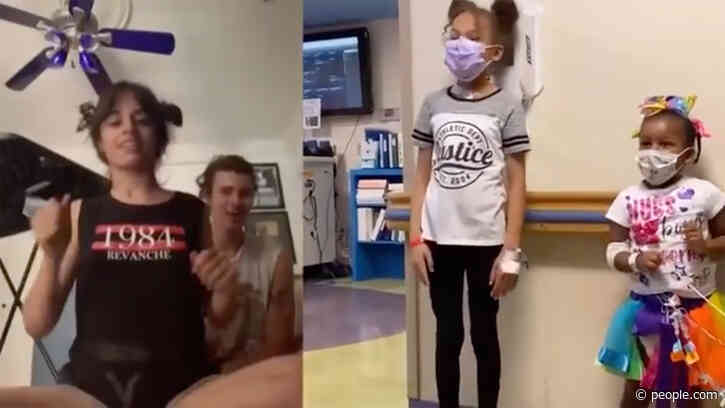 Shawn Mendes and Camila Cabello Dance with Patients at Children's Hospital During Virtual Visit