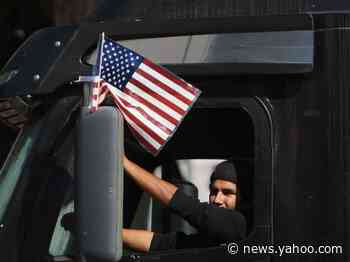 Truck drivers are quietly ruling America's highways as shelter-in-place orders force millions to stay home