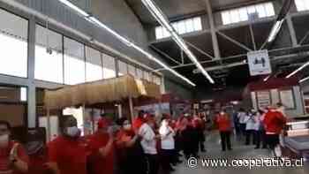 Trabajadores de Montserrat se manifestaron por sueldos impagos en Maipú