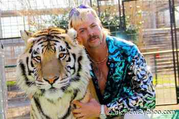 Donald Trump promises to ‘take a look’ at Tiger King Joe Exotic’s conviction after asking reporters if he should pardon him