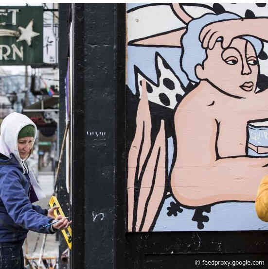Seattle Is Boarded Up. Seattle’s Artists Are Painting Murals On The Boards
