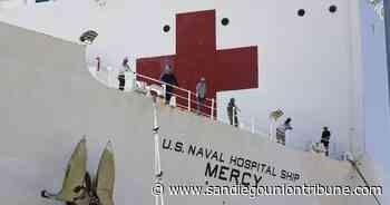Sailor aboard hospital ship Mercy tests positive for COVID-19