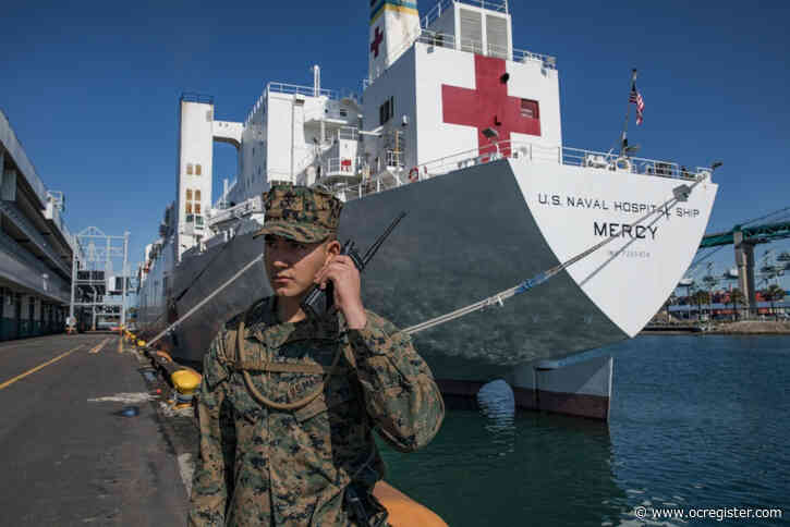 Sailor on Mercy hospital ship tests positive for coronavirus