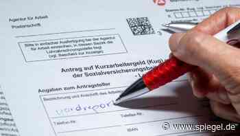 Shutdown der Wirtschaft: Kurzarbeit bremst Rezession - DER SPIEGEL