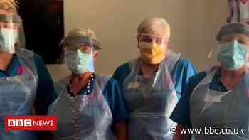 Coronavirus: Tears and worries as a Belfast care home faces the virus