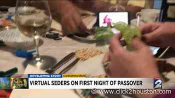 Houston families virtually celebrate Passover Seder - KPRC Click2Houston