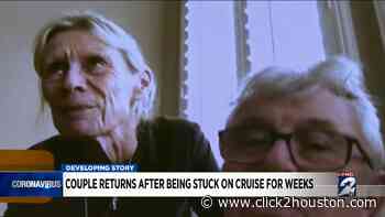 Houston couple finally home after being stuck 5 weeks on cruise ship due to COVID-19 - KPRC Click2Houston