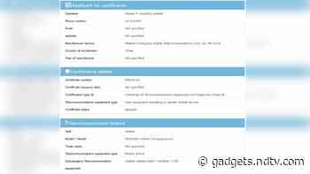 Realme X3 SuperZoom Spotted in Thai Regulator&rsquo;s Database With Model Number  RMX2086