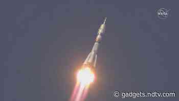 Space Station Crew Blast Off Despite Virus-Hit Build Up