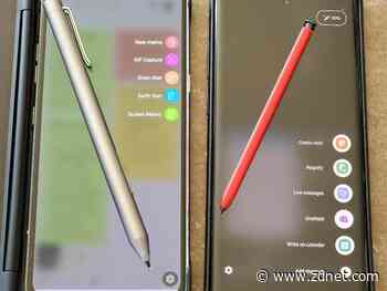 The LG V60 ThinQ challenges the Samsung Galaxy Note 10 for stylus champ