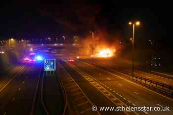Motorway closed after reports of lorry explosion - St Helens Star