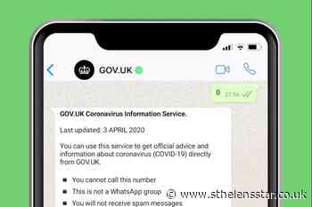 Government expands WhatsApp coronavirus information service - St Helens Star