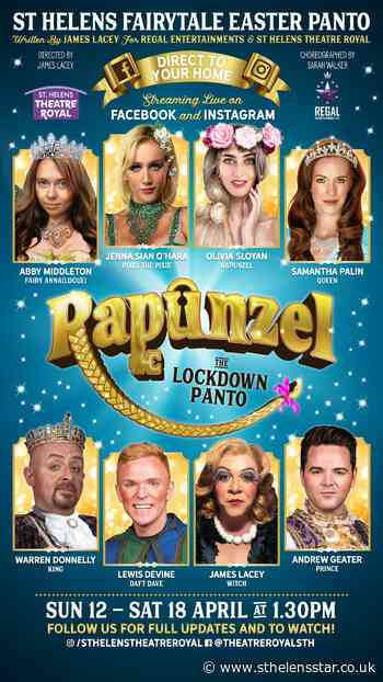 St Helens Theatre Royal to put on free online Easter pantomime for everyone to enjoy while on lockdown - St Helens Star