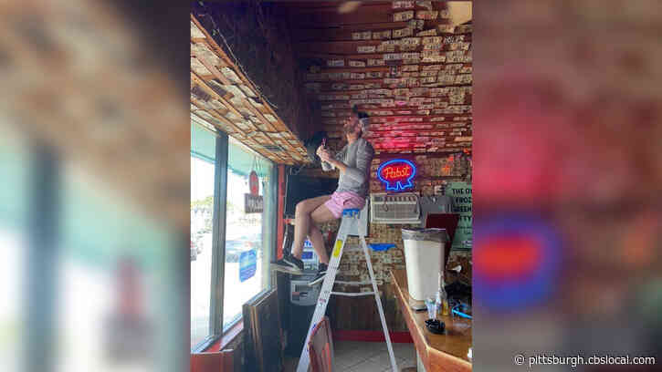 Bar Owner Pulls Over $3,700 Worth Of Bills Off Of Wall To Pay Unemployed Staff