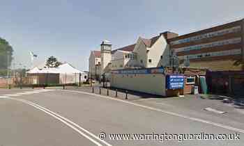 Drive-in coronavirus testing centre opened at Haydock Park Racecourse for NHS staff