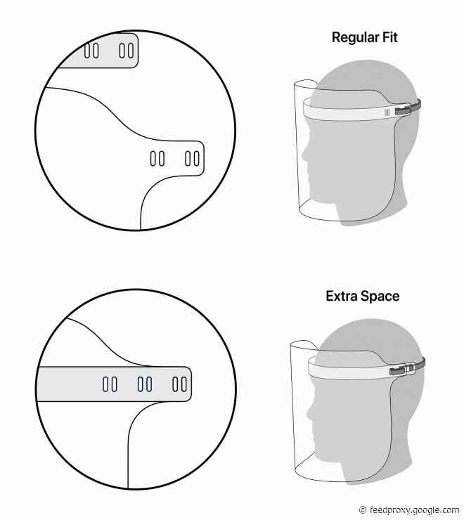 How to assemble an Apple Face Shield