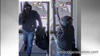 Public help needed to identify Vauxhall armed bank robbery suspect - Lethbridge News Now