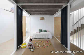 Curtains as Room Dividers: Towards a Fluid and Adaptable Architecture - ArchDaily
